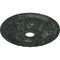 Ekena Millwork Granada Medallion (Canopies up to 7 1/8"), 23 3/8"OD x 3 5/8"ID x 2 1/2"P, Painted Turtle Crackle CM23GAPTC - alternate 2